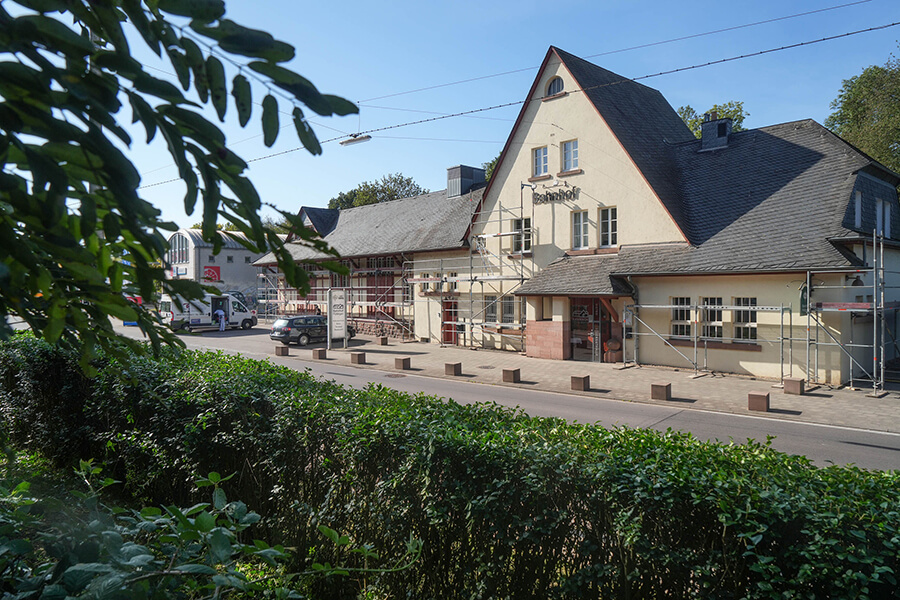 Luftaufnahme Bahnhof Püttlingen